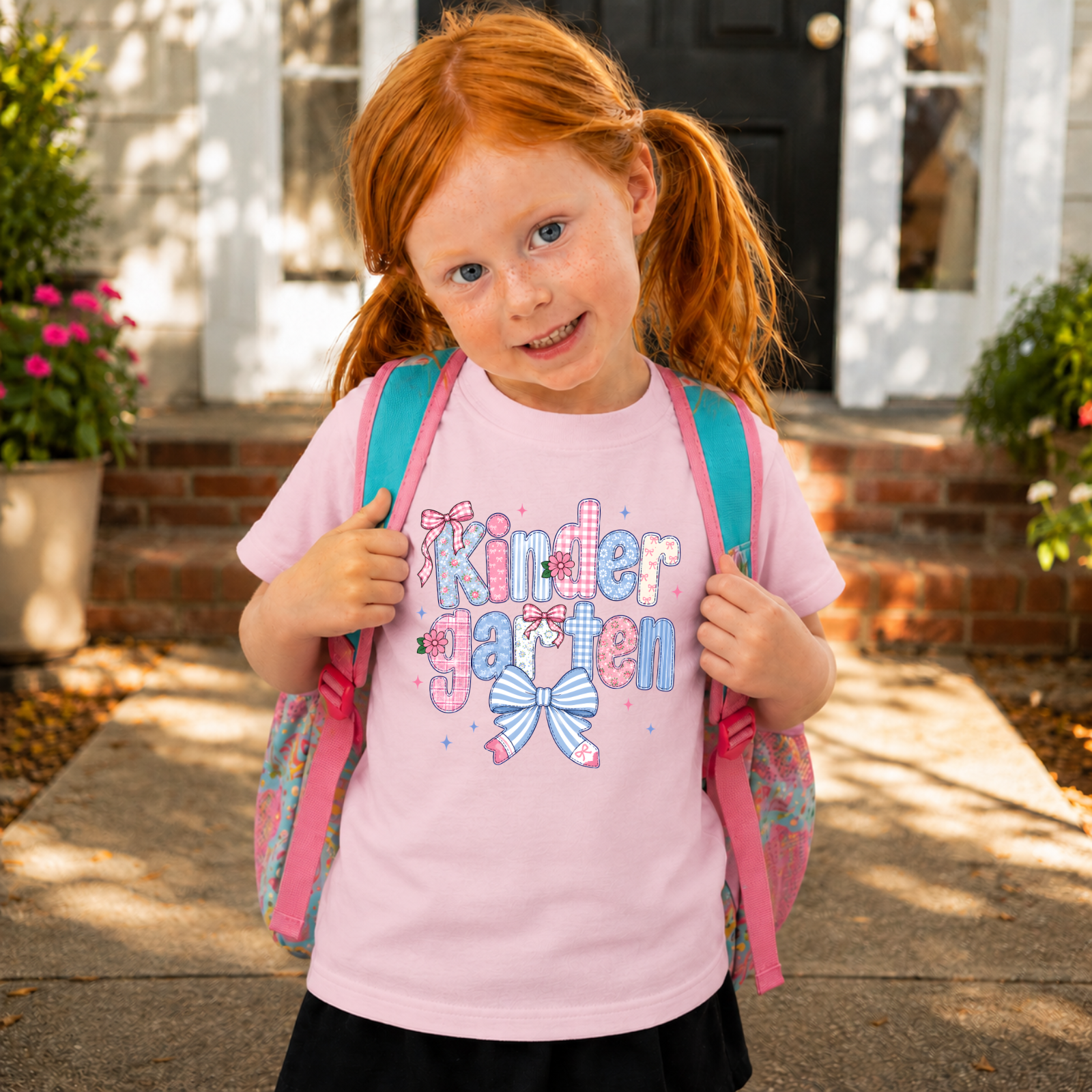 Kindergarten Patchwork Coquette T-Shirt