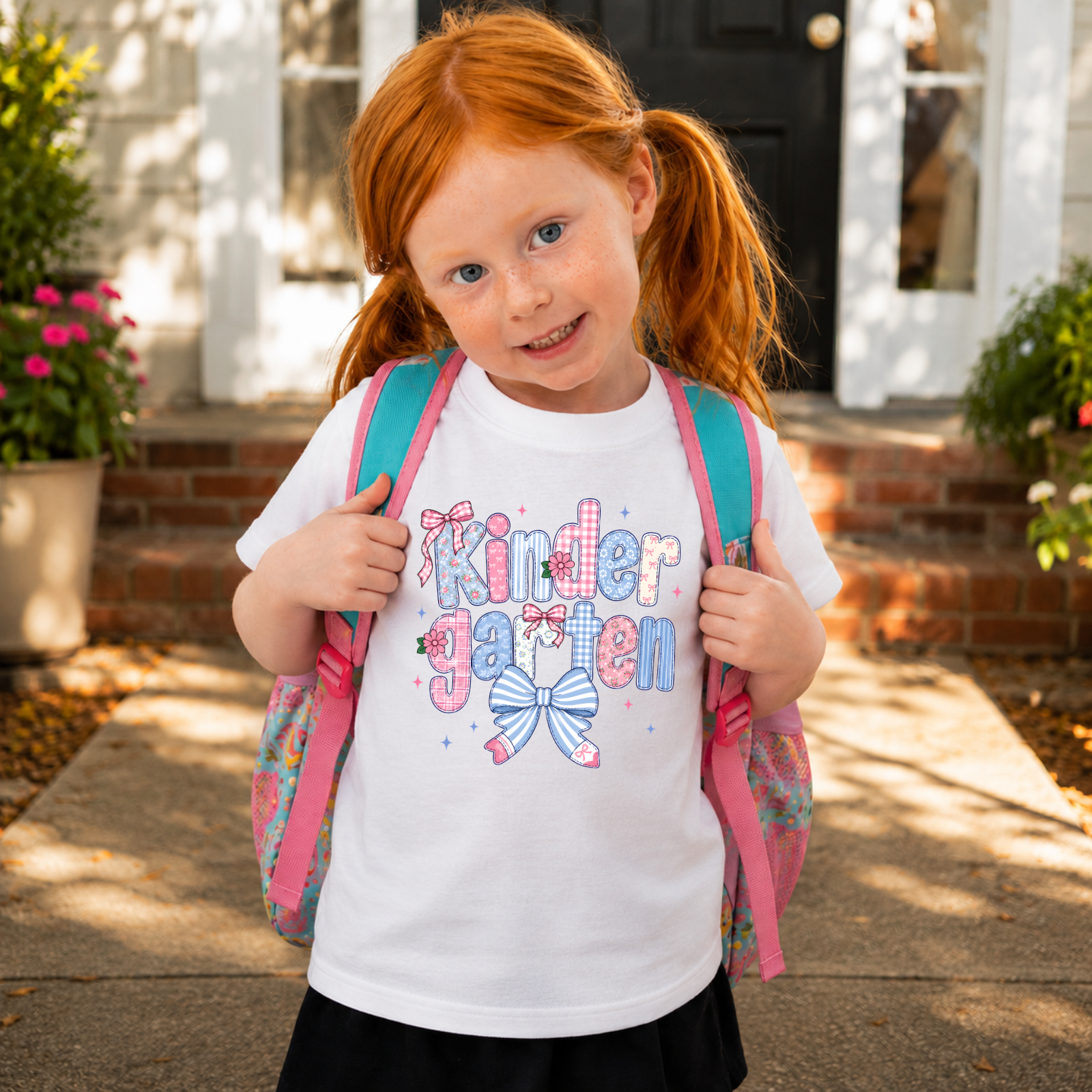 Kindergarten Patchwork Coquette T-Shirt