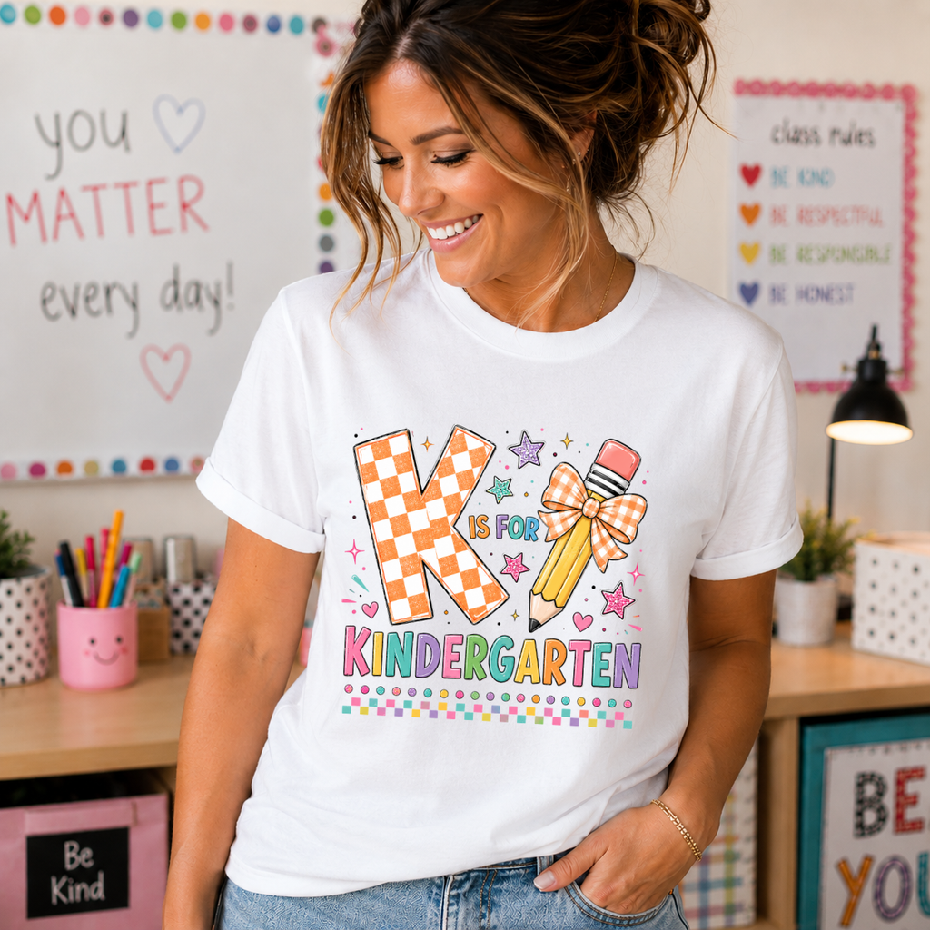K is for Kindergarten T-Shirt